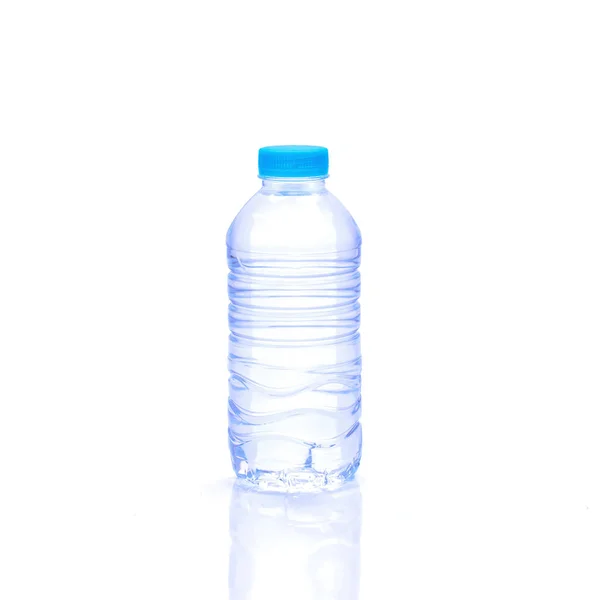 Flasche Wasser Isoliert Auf Weißem Hintergrund — Stockfoto