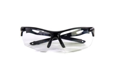 Gözlükler beyaz arkaplanda izole edildi