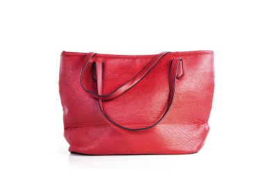 omuz çantası beyaz arkaplanda izole edildi