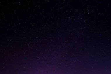 Yıldızlı gece gökyüzü