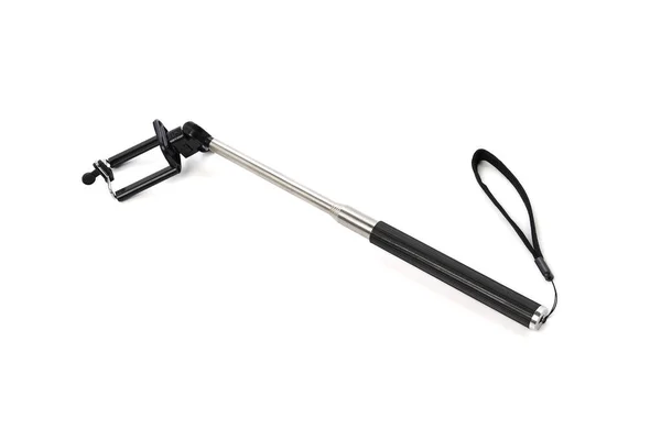 Selfie Stick Isoliert Auf Weißem Hintergrund — Stockfoto