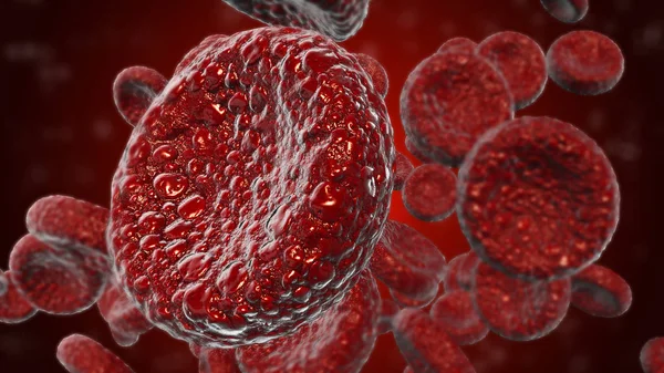 Los Glóbulos Rojos Utilizar Como Ilustración Médica Una Imagen Palabra —  Fotos de Stock