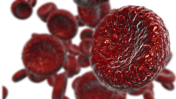 Glóbulos Vermelhos Use Como Uma Ilustração Médica Uma Imagem Palavra — Fotografia de Stock
