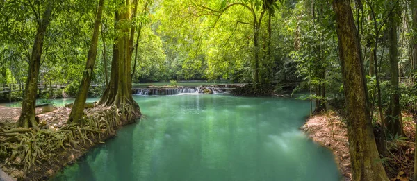Танбок-Кратонг, ніж водоспад Бок Хорані в національному парку Крабі P — стокове фото