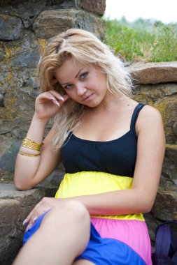 doğa güzel kız orman yaz