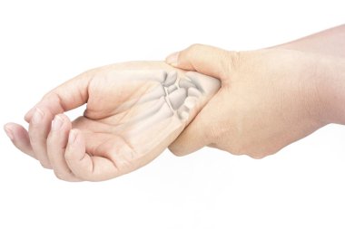 wrist bones injury white background wrist pain clipart