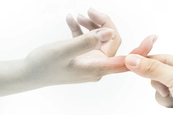 エックス線指の筋肉痛 — ストック写真