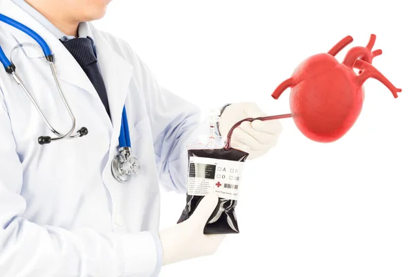 Arts Genezen Hart Vaatziekten Cardiologische Symptomen Concept — Stockfoto