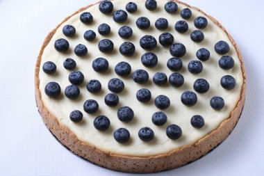 Yaban mersini ile klasik cheesecake
