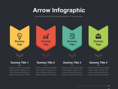 Harika düzen vektör renk diyagramları ile düz iş sunumu broşür vektör slayt şablonu