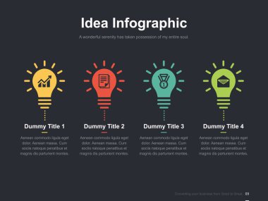 Harika düzen vektör renk diyagramları ile düz iş sunumu broşür vektör slayt şablonu