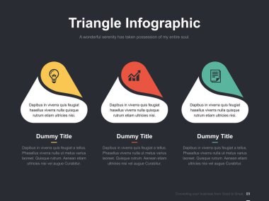 Harika düzen vektör renk diyagramları ile düz iş sunumu broşür vektör slayt şablonu