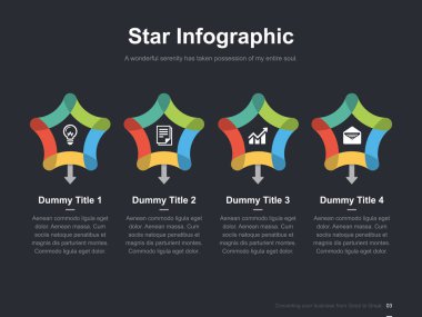 Harika düzen vektör renk diyagramları ile düz iş sunumu broşür vektör slayt şablonu