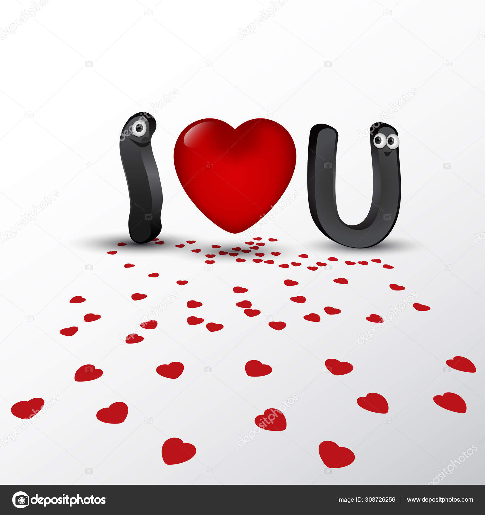 Letter I And U Fall In Love I Love You Big Red Glossy Heart Vector Illustration 3d Effect Vector Image By C Vectorka Vector Stock Letter I And U Fall In Love I Love You Big Red Glossy Heart Vector Illustration 3d Effect Vector Image By C Vectorka Vector Stock