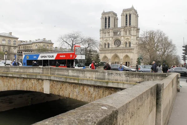 Catedral Notre Dame París Francia Notre Dame Pari Una Catedral —  Fotos de Stock