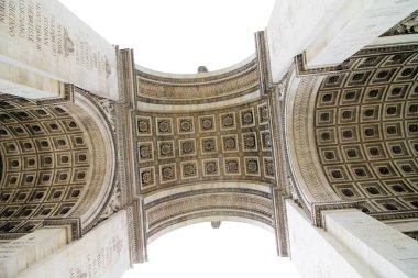 Charles de Gaulle Etoile 'in Zafer Kemeri Les Champs Elysees Paris Fransa