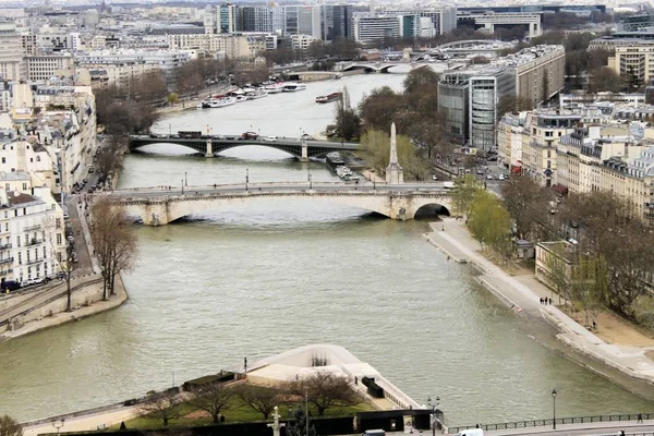 Vista Ciudad París Capital Francesa — Foto de Stock