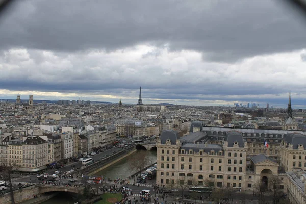 view of the city of Paris, French capital