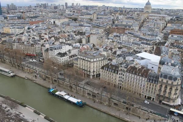 Vista Para Cidade Paris Capital Francesa — Fotografia de Stock
