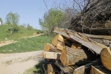 Dağlardaki kırsal alan