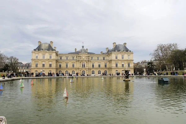 Paříž Francie 2018 Slavný Tuileries Garden Jardin Des Tuileries Veřejná — Stock fotografie