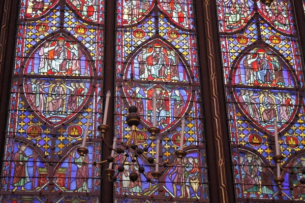 Kapel Suci Sainte Chapelle Paris Prancis Kapel Sainte Adalah Sebuah — Stok Foto