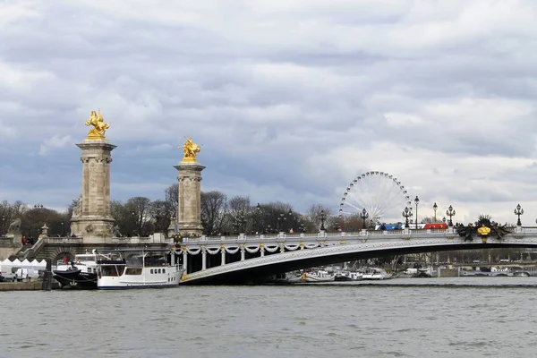 Uitzicht Stad Parijs Franse Hoofdstad — Stockfoto