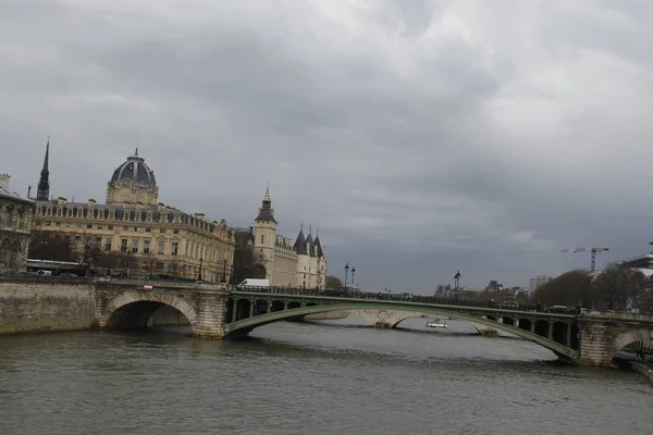 Vista Ciudad París Capital Francesa — Foto de Stock