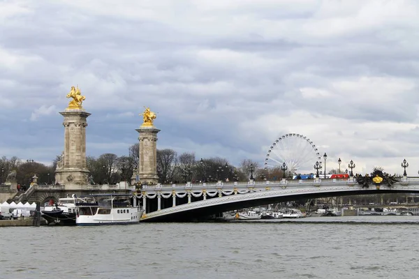 Paris Fransa Nın Başkentini Görünümünü — Stok fotoğraf