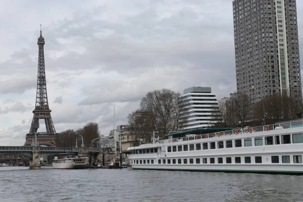 Paris Fransa Nın Başkentini Görünümünü — Stok fotoğraf