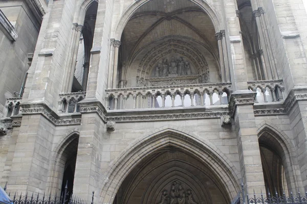 Arquitectura Tradicional Auténtica Arquitectura Francesa París — Foto de Stock