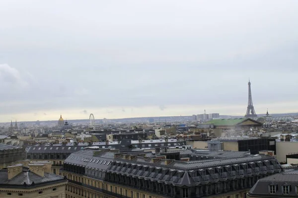 Традиційною Архітектурою Автентичні Французький Архітектурних Парижі — стокове фото