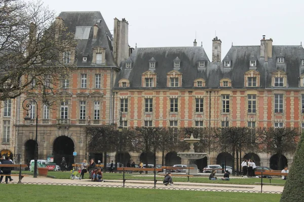 Architecture Traditionnelle Authentique Architecture Française Paris — Photo