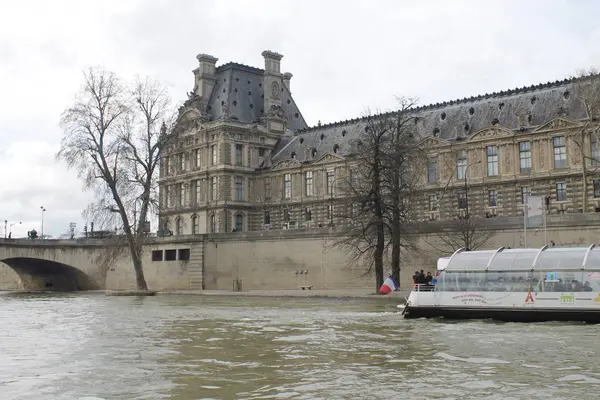 Traditionele Architectuur Rivera Parijs Hoofdstad Van Frankrijk — Stockfoto