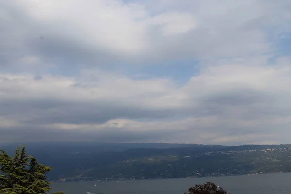 Paisagem Lago Garda Norte Itália — Fotografia de Stock