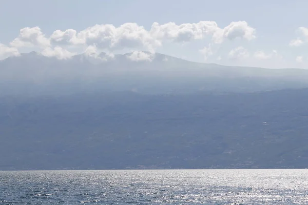 Paisagem Lago Garda Norte Itália — Fotografia de Stock