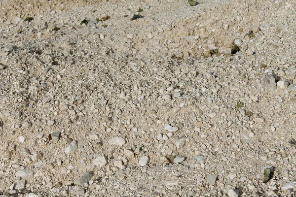 Textura Arena Con Pequeñas Rocas Partículas Para Una Textura Fondo —  Fotos de Stock