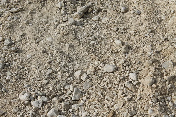 Άμμο Υφή Μικρές Πέτρες Και Μόρια Για Μια Υφή Φόντου — Φωτογραφία Αρχείου