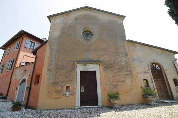 Gargnano Kuzey Talya Giorgio Kilisesi — Stok fotoğraf