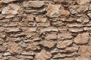 taş tuğla ile antik duvar