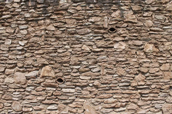 Mur Antique Avec Briques Pierre — Photo