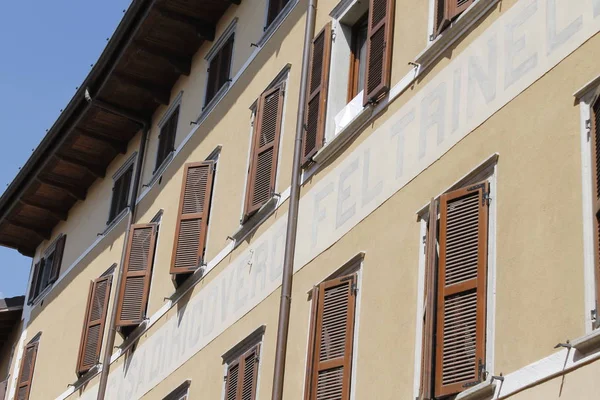 Architecture Gargnano Small Village Garda Lake Northern Italy — Stock Photo, Image