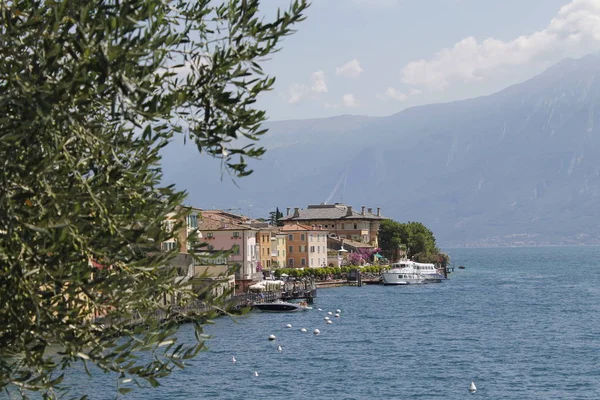 Vista Para Lago Garda Norte Itália — Fotografia de Stock