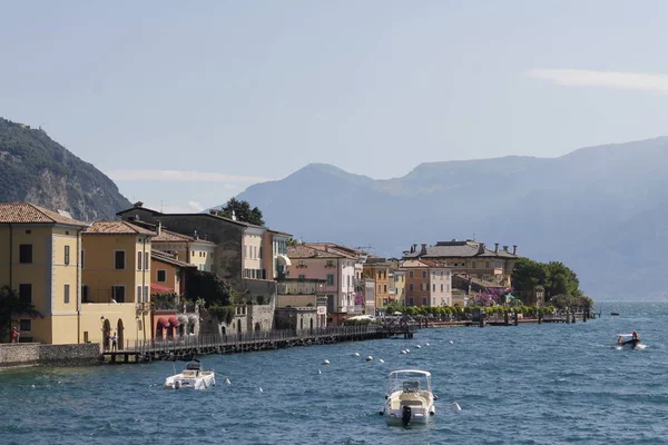 Vista Para Lago Garda Norte Itália — Fotografia de Stock