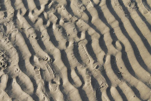 Вид Пляж Фоне Песка — стоковое фото