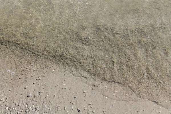 Close View Beach Sand Background — Stock Photo, Image