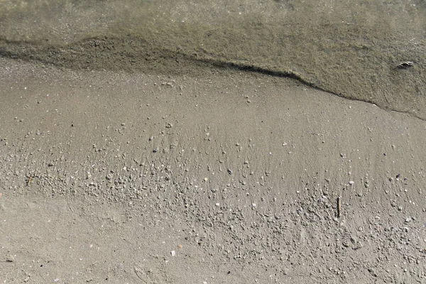 Nahaufnahme Strand Sand Hintergrund — Stockfoto