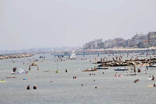 Paesaggio Con Cielo Mare Adriatico Italia — Foto Stock