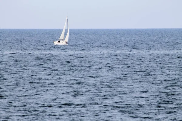 Paesaggio Con Cielo Mare Adriatico Italia — Foto Stock