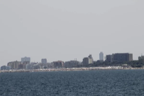 Landschap Met Sky Adriatische Zee Italië — Stockfoto